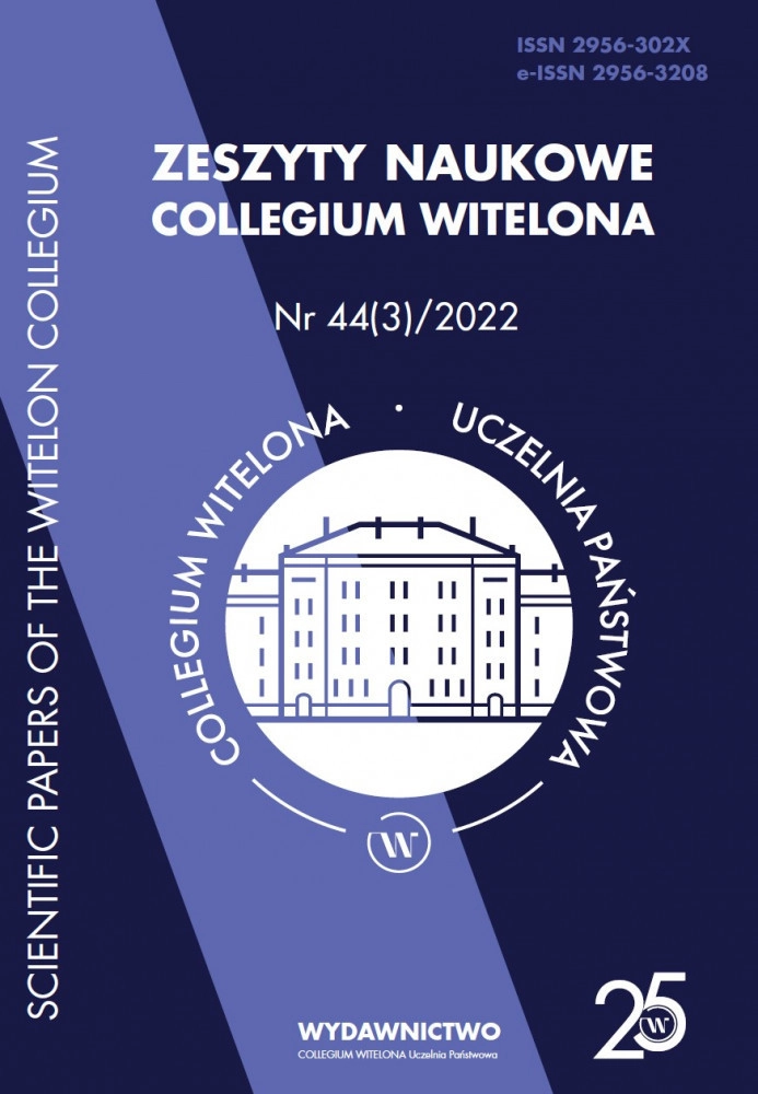 Okładka książki, na okładce nazwa czasopisma i logo uczelni